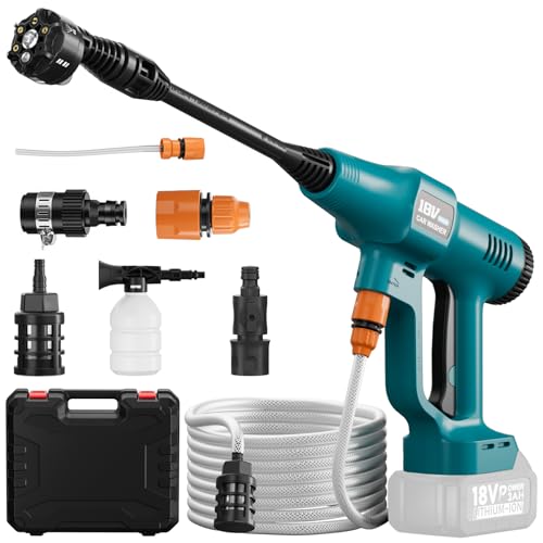 Akku-Druckreinigerpistole für Makita-18V-Akkus, Akku-Druckreiniger für Mobile Reinigung und Bewässerung (ohne Ladegerät und Akkus)