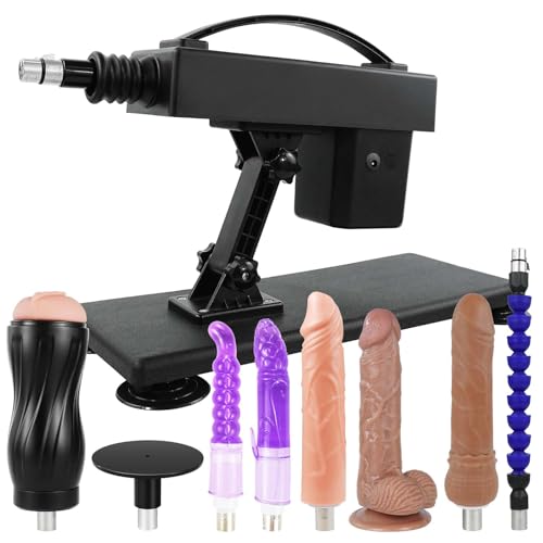 iKenmu Sexmaschine für Männer Fickle Maschine Fickmaschine Dildo Sex Maschine mit Dildo Zubehör Stoßfunktion Sexspielzeug für Mann