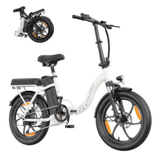CHEEVALRY WITAMBIKE C16 E Bike Klapprad 20 Zoll für Herren Damen, 250W Pedelec, 48V 16Ah Akku bis 100 km, Fatbike Elektrofahrrad für Pendeln und Reisen, 7-Gang, Federgabel, Scheibenbremsen