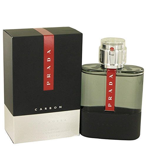 PRADA Luna Rossa Carbon 100ml/3.4oz Eau De Toilette Spray Men Cologne Fragrance