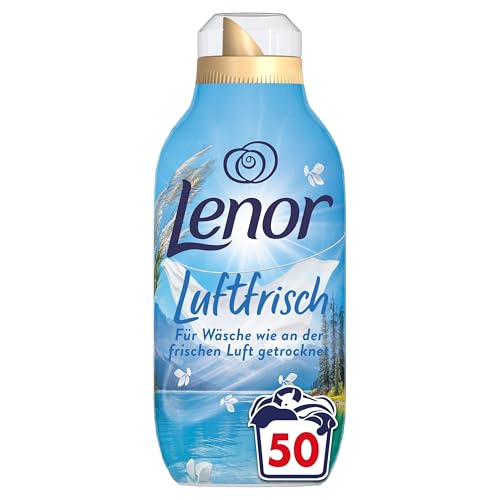 Lenor Luftfrisch Weichspüler Alpensee 50 Waschladungen 700ml – Für Wäsche Wie An Der Frischen Luft Getrocknet