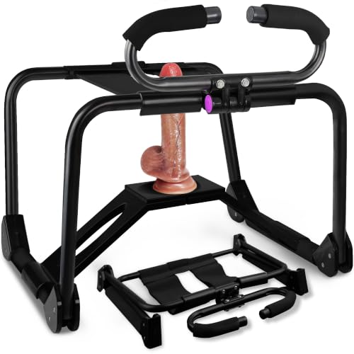 Faltbarer Sex-Stuhl Ohne Montage – BDSM Sex-Möbel mit Verstellbaren Armlehnen, Multipositionen-Sex-Bank, Sex-Positions-Verstärker für Paare, Männer & Frauen