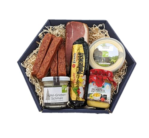 Schwarzwald Art Adler Präsentkorb Geschenkkorb- Brotzeit 