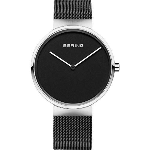 BERING Unisex Uhr Quarz Movement - Classic Collection mit Edelstahl und Saphirglas 14539-102 - 5 ATM