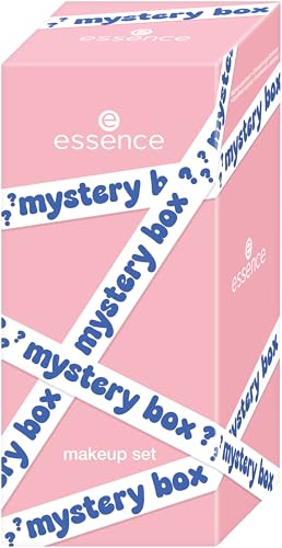 essence mystery box makeup set, Multi Set, Nr. 03, Mehrfarbig, natürlich, glänzend, strahlend frisch, transluzent, acetonfrei, vegan, ohne Mikroplastikpartikel, ohne Parabene, 1er Pack (1pcs)
