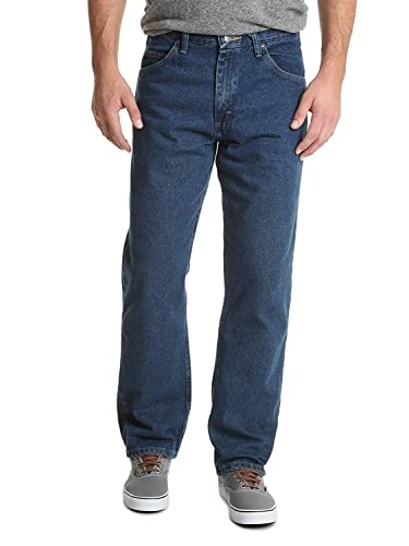 Wrangler Authentics Herren Classic Relaxed Jeans, Dark Stonewash, 36W / 34L