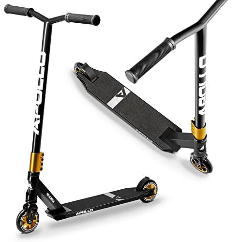 Apollo Stunt Scooter Pro - von Semi Pro bis High End – mit eloxierter Oberfläche, ABEC 9 Kugellagern, 100mm PU Wheels mit Alu Core, Funscooter, Trickscooter, Freestyle-Roller