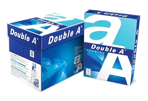 Double A Premium DIN A4 80 g/m² Kopierpapier, 2500 Blatt, Druckerpapier, hochweiß