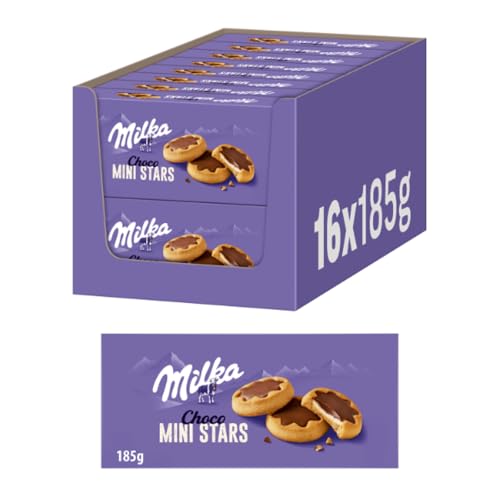 Milka Choco Minis – Mini Stars – 16 x 185 g