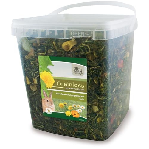 JR FARM Grainless Herbs Zwergkaninchen 5l Eimer=1 kg