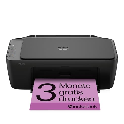 HP DeskJet 2920 Multifunktionsdrucker, 3 Monate gratis drucken Instant Ink inklusive, Drucker, Scanner, Kopierer, WLAN, USB 2.0