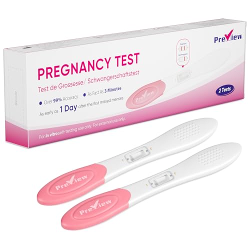 Preview Schwangerschaftstest Frühtest 10miu Ultra Frühtest für Schnelle Ergebnisse, 2 Stück