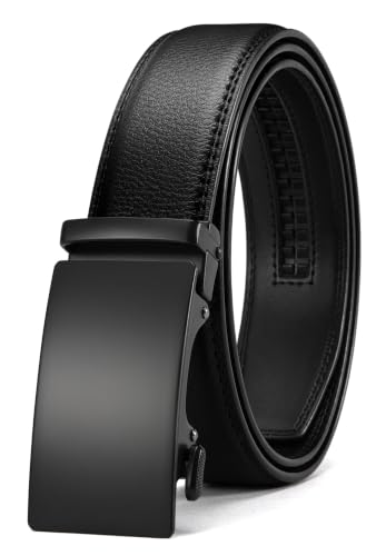 CHAOREN Automatik Gürtel Herren, Ledergürtel Herren, 35 mm Breit, Kürzbar