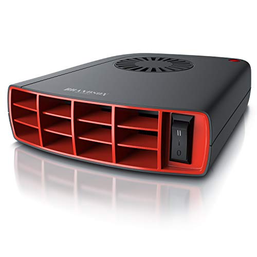 Brandson - Innenraumheizung - mobile Auto Heizung - PKW - Komfort Entfroster Standheizung Heizlüfter - 2 Heizlevel - 1450W - automatischer Überhitzungsschutz - transportabel