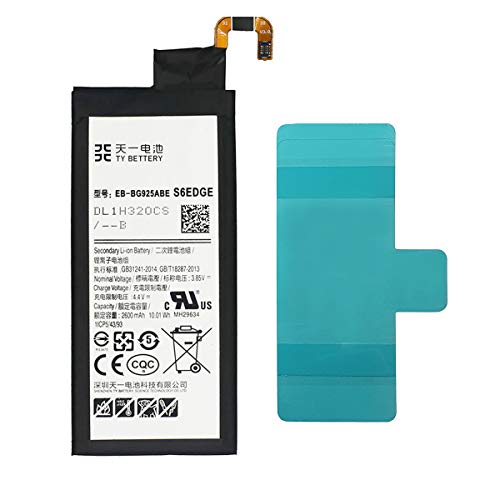 [TY BETTERY] Akku kompatibel mit EB-BG925ABE Samsung Galaxy S6 Edge
