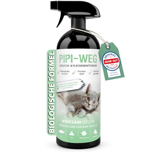Enzymreiniger Katzenurin 750 ml - Geruchsentferner Katzen Zubehör Katzenklo