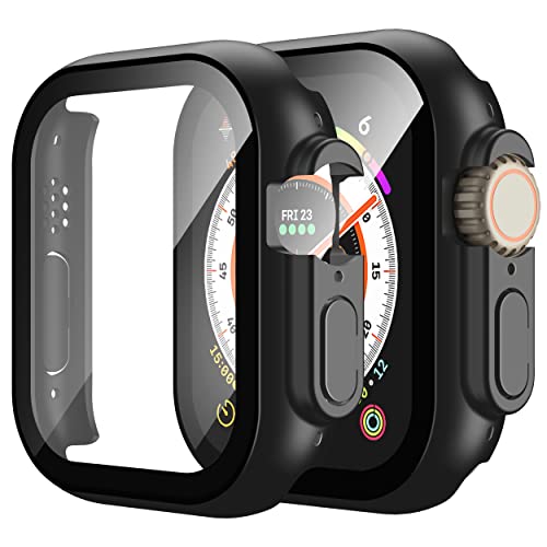Misxi Schutzhülle mit Displayschutz für Apple Watch Ultra 3/2/1 49mm