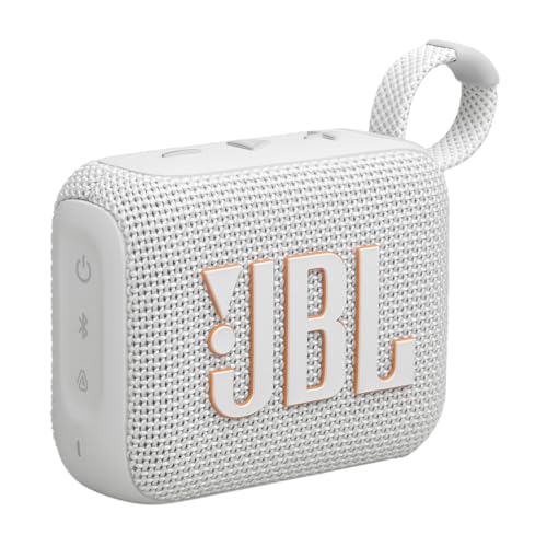 JBL Go 4 - Grau – Tragbare Bluetooth-Lautsprecher-Box mit JBL Pro Sound, tiefem Bass und Playtime-Boost-Funktion – Wasserfest und staubfest – 7 h Laufzeit