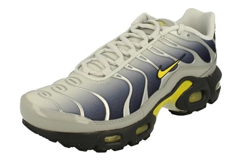 NIKE Air Max Plus GS Sneaker Hf0030 Sneaker Schuhe, Metallic Silver Opti Yellow 001, 38 EU