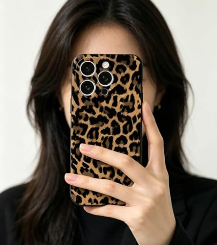 Kompatibel mit iPhone 6 Plus/iPhone 6s Plus, Einzigartiges Kreatives Leopardmuster TPU Weiche Anti-Absturz Handyhülle