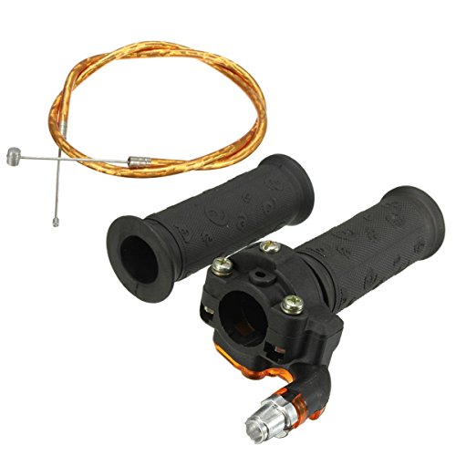 Alamor Restrictable Twist Throttle Kabel Set Für 47Cc 49Cc Mini Moto Bike Dirt Bike Quad