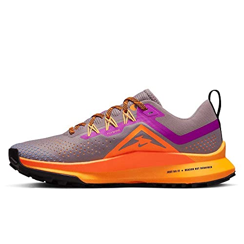 Nike React Pegasus Trail 4 Lila/ORAGNE/Violett DJ6159 500 Damen Größe 10
