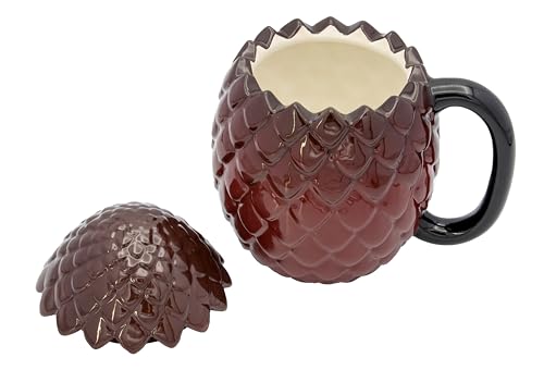 Joytoy 22853 Game of Thrones Keramik Drachenei 3D Tasse, 320ml Kapazität
