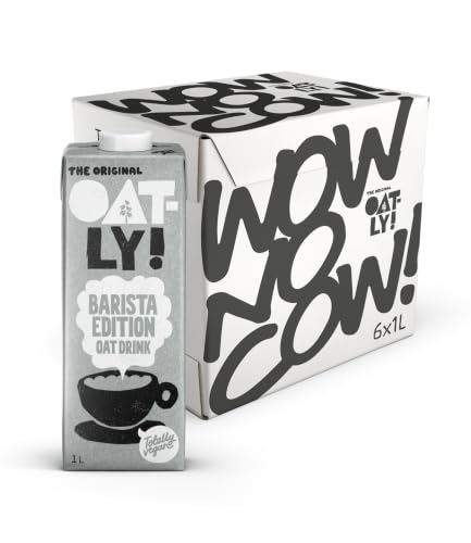 Oatly Barista Haferdrink Barista Edition, Long Life 1 Litre (6er Pack)