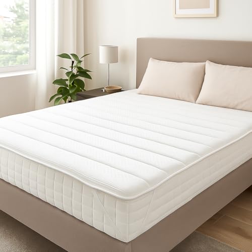 DREAMSTAR Topper 80x200cm mit Schaumkern | atmungsaktiver Matratzentopper mit 4 Eckgummis | Bequeme Matratzenauflage für Boxspringbetten, Schlafsofas, Wohnwagen, Camping | Öko-Tex Zertifiziert