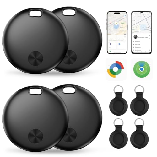 Hauibela Smart Tracker Tag Pro 4 Pack Dual-System für iOS & Android