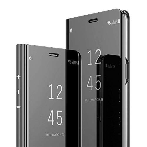 AICase Kompatibel für Samsung Galaxy S8 Plus Hülle, Clear View und Smart Wake Up/Sleep Funktion Schutzhülle für Galaxy S8 Plus
