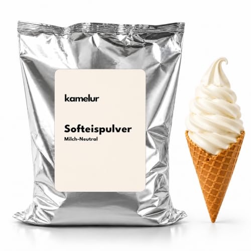 Kamelur Softeispulver Milch Geschmack 1,5 kg (für 5kg Eis)