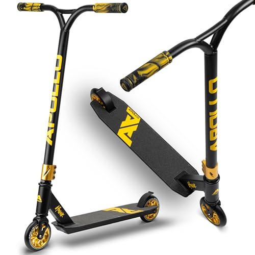 Apollo Stuntscooter Hawk - Freestyle Kickscooter für Kinder und Erwachsene, Kinderroller, Trick Roller für Jungen und Mädchen ab 6 Jahren, Stunt Scooter für Beginner und erfahrene Kids, Stunt Roller