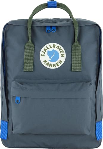 Fjällräven Rucksack Freizeitrucksack Kånken Kånken Koncept Super Grey - Green blaugrau