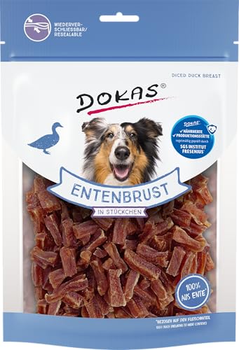 DOKAS Glutenfreier Premium Snack in praktischer Größe für Hunde Ideal zum Training