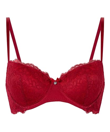 Hunkemöller Vorgeformter Bügel-BH Marine - Chili Pepper - 75D