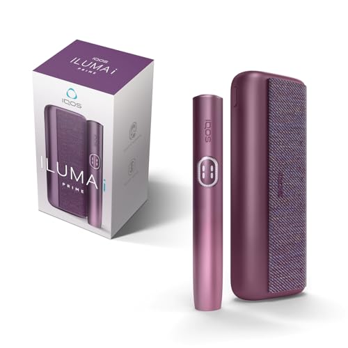 IQOS ILUMA i PRIME Kit Garnet Red - Tabakerhitzer (in 4 Farben) - für TEREA Tabaksticks - unsere beste Alternative zur Zigarette