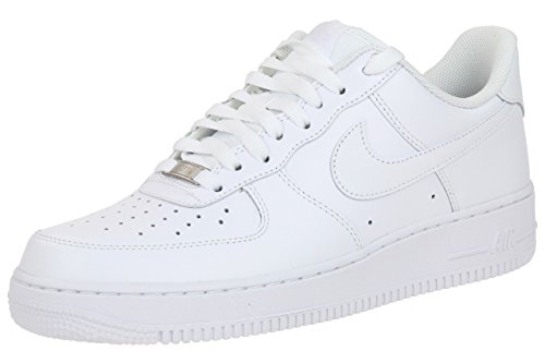 Nike Herren Air Force 1 '07 Sneakers, Weiß, 43 (US 9.5)