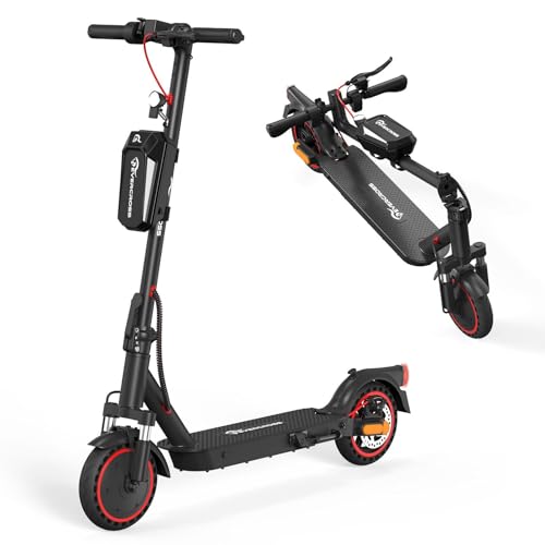 EVERCROSS E Scooter mit Straßenzulassung (ABE), Faltbarer Elektroroller für Erwachsene mit APP - 400W Motor, 7,8AH Batterie, 15KG Gewicht, Duales Brems, Zwei Stoßdämpfer