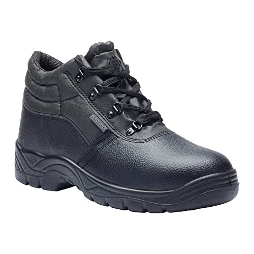 Blackrock Chukka Sicherheitsschuhe Herren S3 Sicherheitsstiefel, Arbeitsschuhe Herren S3 leicht Sicherheitsschuhe Damen Arbeits- & Berufsschuhe Leichtgewicht, Leder, Rutschfest, Vor Ort