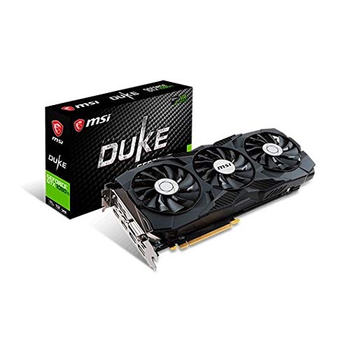 MSI GTX 1080 Ti Duke 11G OC Grafikkarte Nvidia GeForce GTX 1080 Ti 1645MHz