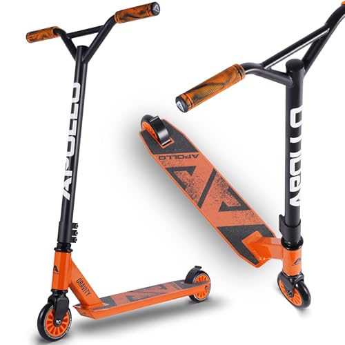 Apollo Stuntscooter Gravity - Fun-Kickscooter für Kinder und Teenager, Kinderroller, Trick Roller für Jungen und Mädchen ab 6 Jahren, Stunt Scooter auch für Beginner geeignet