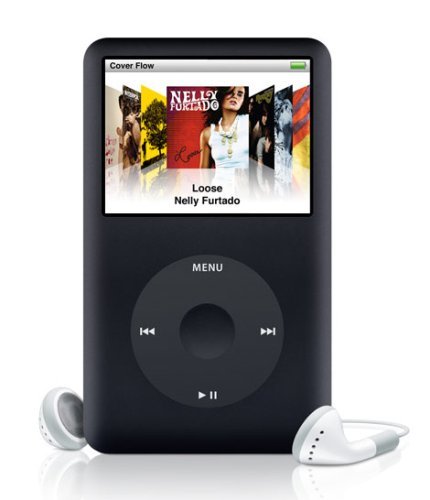 Apple iPod Classic Video MP3 / MP4 Musik-Player (80 GB (6. Generation), Schwarz
