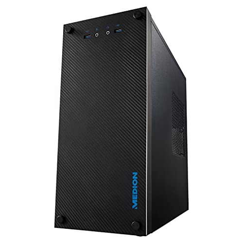 MEDION P63022 Desktop PC (Intel Core i5-12400, 256GB SSD, 16GB DDR4 RAM, WLAN, Win 11 Home)