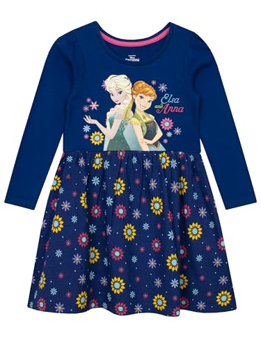 Disney Frozen Kleid Madchen | Prinzessinnen Kleid Mädchen | Kostüm Prinzessin | Mehrfarbig 116