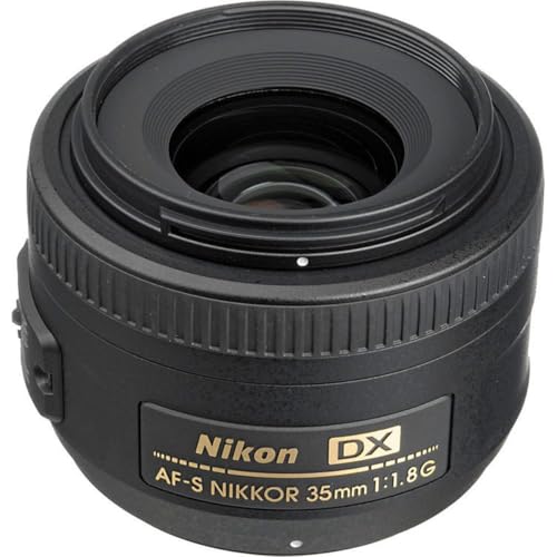 Nikon 2183 AF-S DX Nikkor 35mm 1:1,8G Objektiv (52mm Filtergewinde)