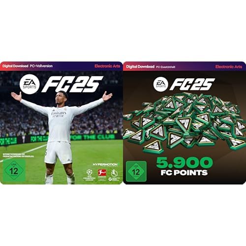 EA SPORTS FC 25 Standard Edition PCWin | Download Code + EA SPORTS FC 25 5.900 FC POINTS