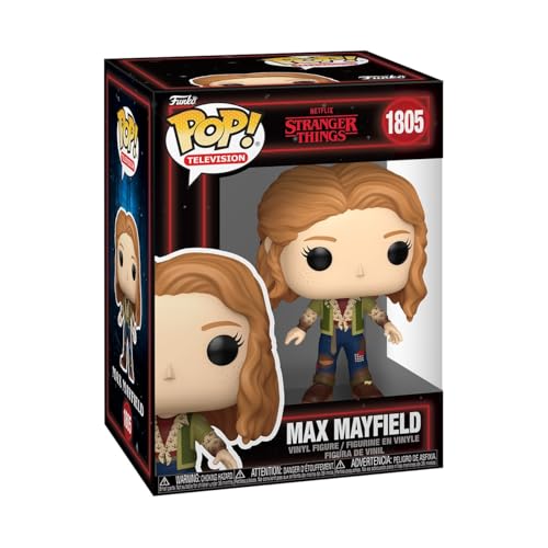 Funko POP! Television: Stranger Things Season 5 - Max Mayfield - Sammelbare Vinylfigur - Geschenkidee - Offizielles Merchandise - Spielzeug für Kinder & Erwachsene - Modellfigur für Sammler