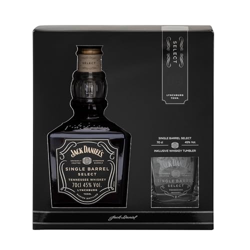 Jack Daniel's Single Barrel Select Tennessee Whiskey Geschenkset 0,7l-45%