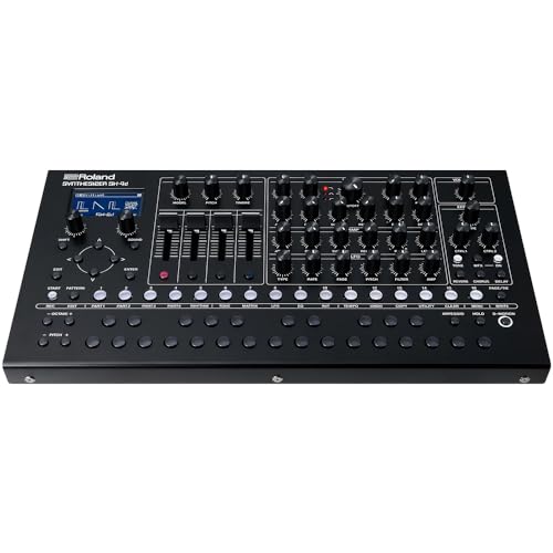 Roland SH-4d kompakter Desktop-Synthesizer | 11 OSC-Modelle | professionelle Sounddesign-Werkzeugen | Hands-On-Workflow | multitimbraler Pattern-Sequencer | zahlreiche Effekte